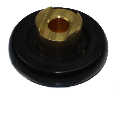 Wheel, Rubber 38 x 8
