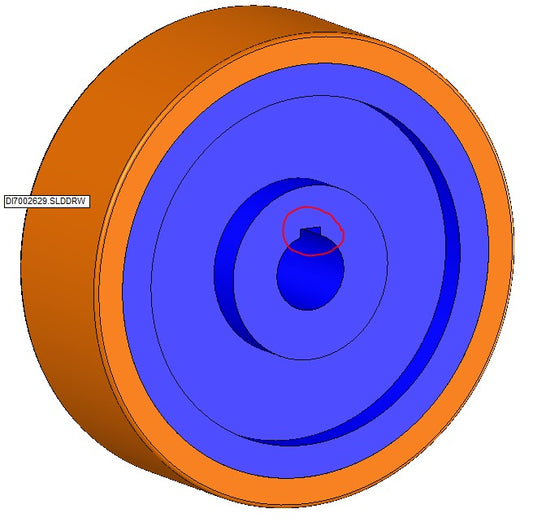 Domino Main Wheel (Old Design)